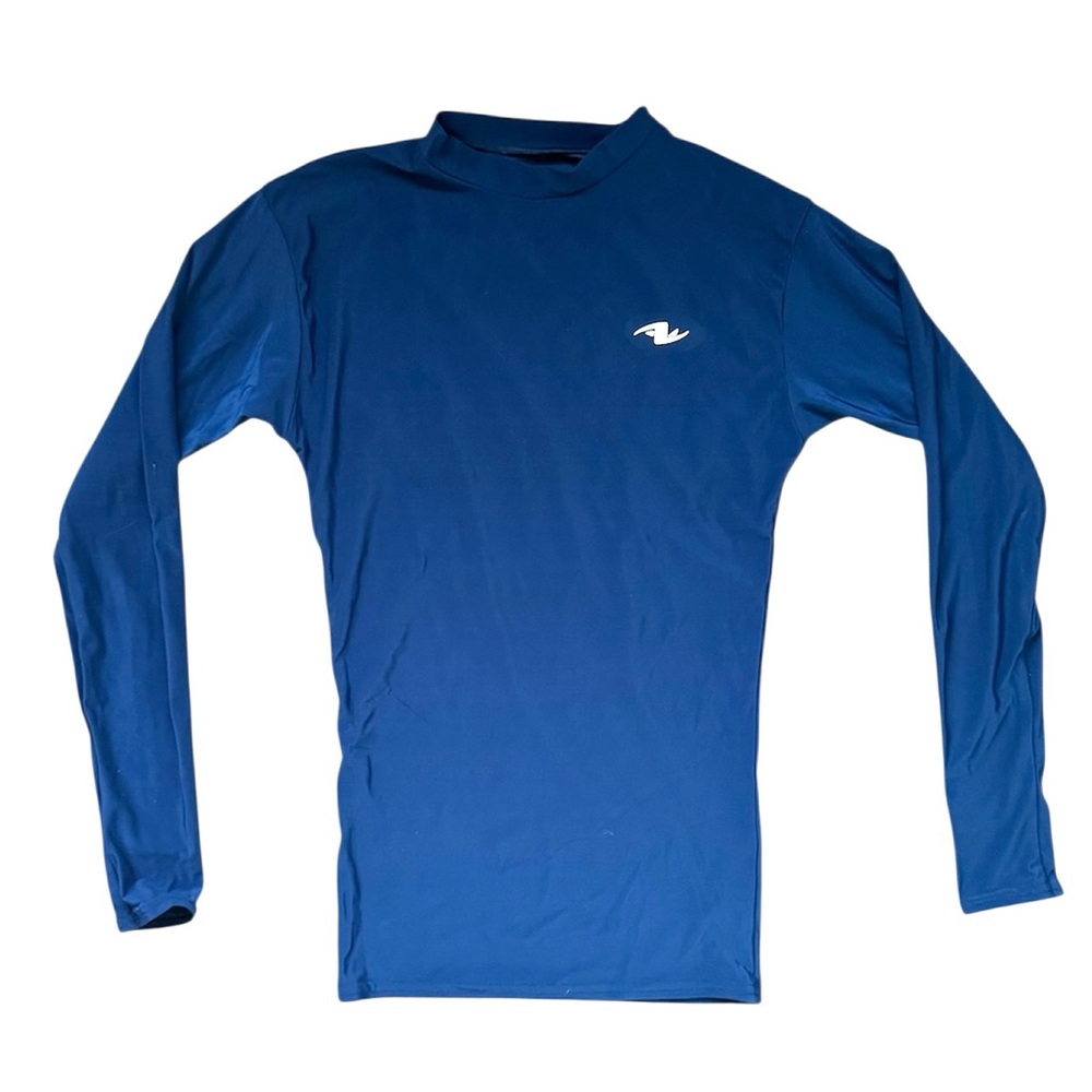 Child’s Unisex Blue Swim Rash Guard, Size S